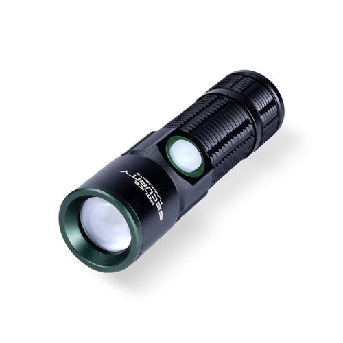 Police Security USB Rechargeable Car Flashlight