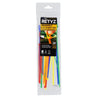RETYZ 6 Inch Mini, 8 Inch, and 10 Inch 5-Color Variety Pack Reusable Tie - 30 Pack
