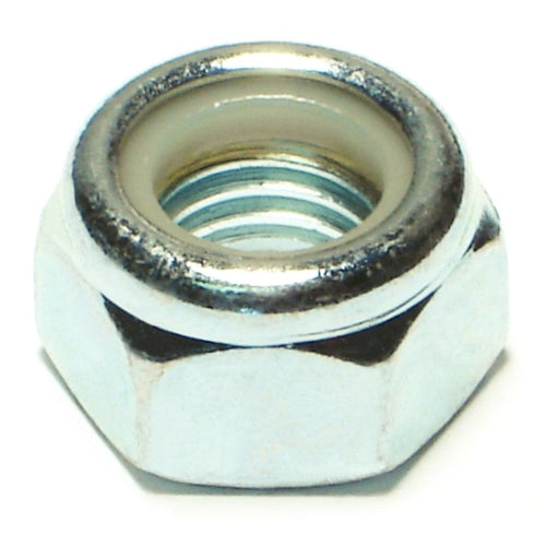 Monster Fastener Zinc Plated Class 8 Steel Coarse Thread Nylon Insert Lock Nuts