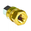 BluBird Blu Shield 3/8 Quick Disconnect Plug x 3/8 Male Pipe Thread Pressure Washer Adapter