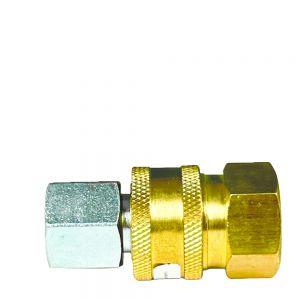 BluBird Blu Shield 3/8 Quick Disconnect Plug x 3/8 Male Pipe Thread Pressure Washer Adapter