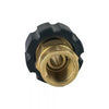 BluBird Blu Shield 3/8 Female Pipe Thread x Female Metric Pressure Washer Adapter