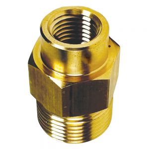 BluBird Blu Shield Male Metric x 1/4 Female Pipe Thread Pressure Washer Adapter