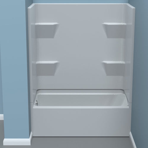 Diamond Tub & Showers TR4 603175/77 Tub and Shower LH Drain