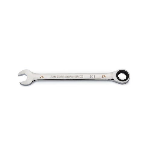GearWrench 24mm 90-Tooth 12 Point Ratcheting Combination Wrench