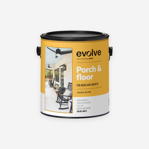 Evolve Porch & Floor Paint Fast-Drying Wood and Concrete Paint