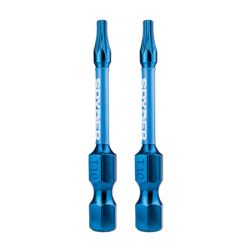 Spyder 2 T10 Impact Driver Bit  Mach-Blue® 2-Pack