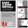Kwikset Henley Lever - Hall/Closet