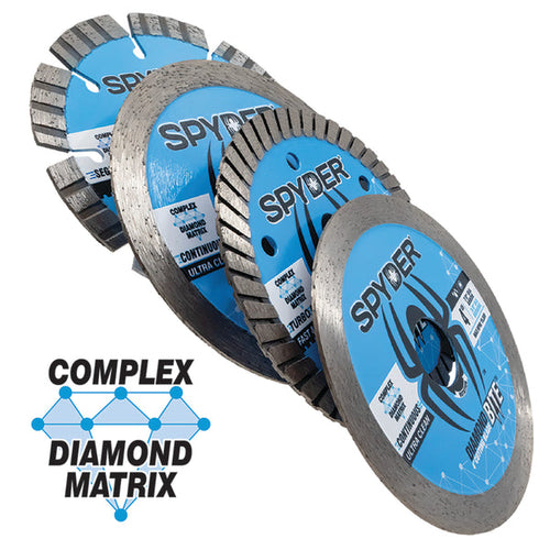 Spyder 4 Wet/Dry Continuous Diamond Saw Blade Diamond Bite™