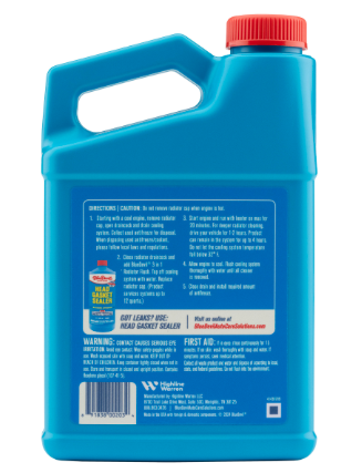 Blue Devil 3-In-1 Radiator Flush With Oil Degreaser - 32 ounce