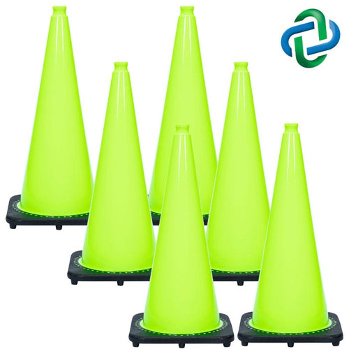 Mr. Chain 28 Safety Green Traffic Cones (28)