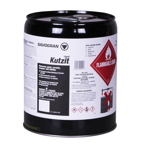 Savogran Kutzit 5G Liquid All Purpose Stripper without Methylene Chloride and NM (5 Gallon)