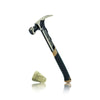 Spec Ops Framing Hammer With Soft Mallet Cap, Milled Face, Steel Handle, Rip Claw