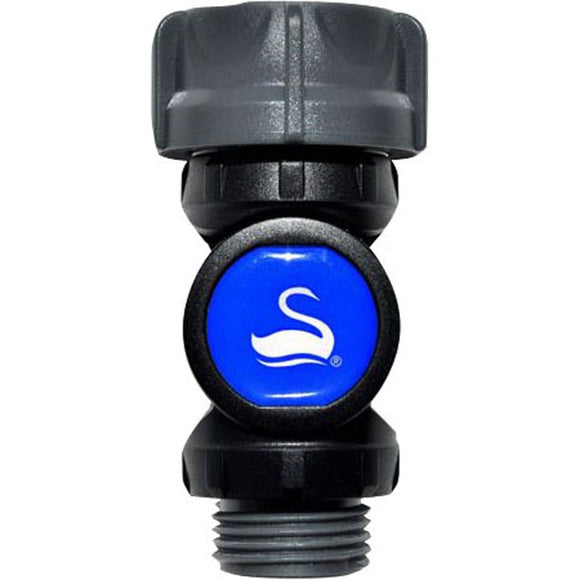 SWAN MULTI-PURPOSE SWIVEL HOSE CONNECTOR (BLACK)