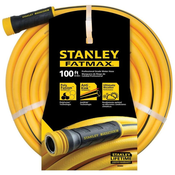 STANLEY FATMAX GARDEN HOSE (5/8 INCH X 100 FOOT, YELLOW)