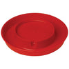 Miller Screw-On Poultry Waterer Base (Red)