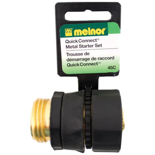 BRASS QUICK CONNECTOR KIT (17 INCH, BRASS)