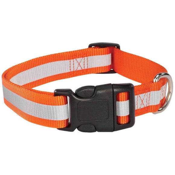 Pet Pals Guardian Gear Reflective Collar 14-20In Orange (14-20