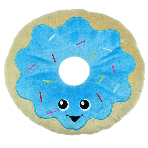 Chomper Food Junkeez Donut Plush Dog Toy - Small (Small)